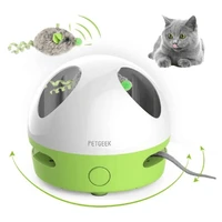 finestep interactive cat toy hide mouse cat toy with squeaky mouse electronic automatic cat toys with catnip filled hidey mouse