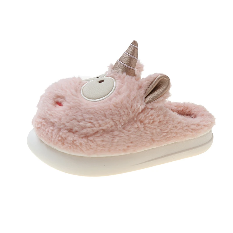 

Симпатичные Зимние хлопковые тапочки для мужчин и женщин, для пар, для дома, теплые плюшевые тапочки, удобные, теплые и Нескользящие