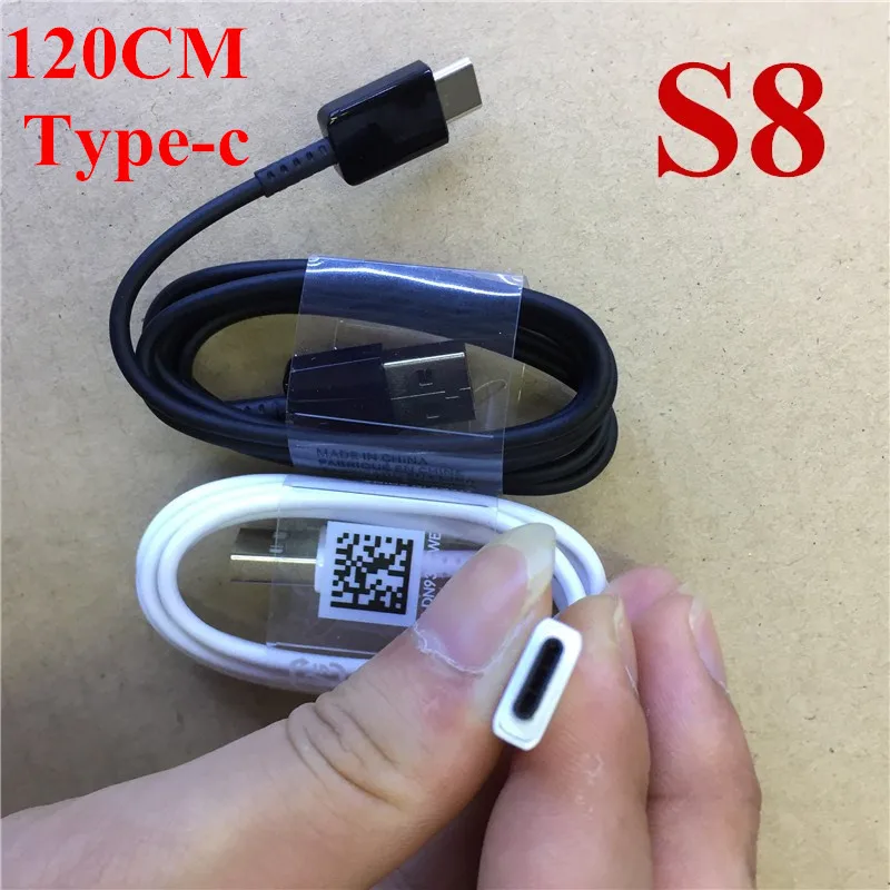 

Кабель USB TYPE-C, 1,2 м, 50 шт./партия, кабель для быстрой зарядки и передачи данных для Samsung Galaxy S8 S9 S10 S21 Ultra Note 8 9 10, кабели для быстрой зарядки