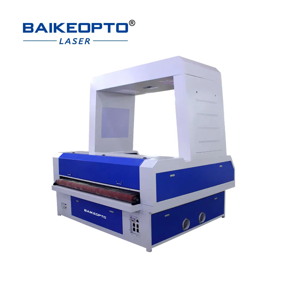 

1810 Automatic Feeding CO2 Big Camera Laser Engraving Cutting Machine for Textile Fabric Leather