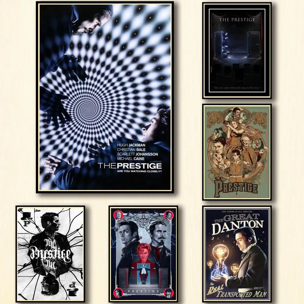 

14Style Choose Nolan Movie THE PRESTIGE Art Print Silk Poster Home Wall Decor