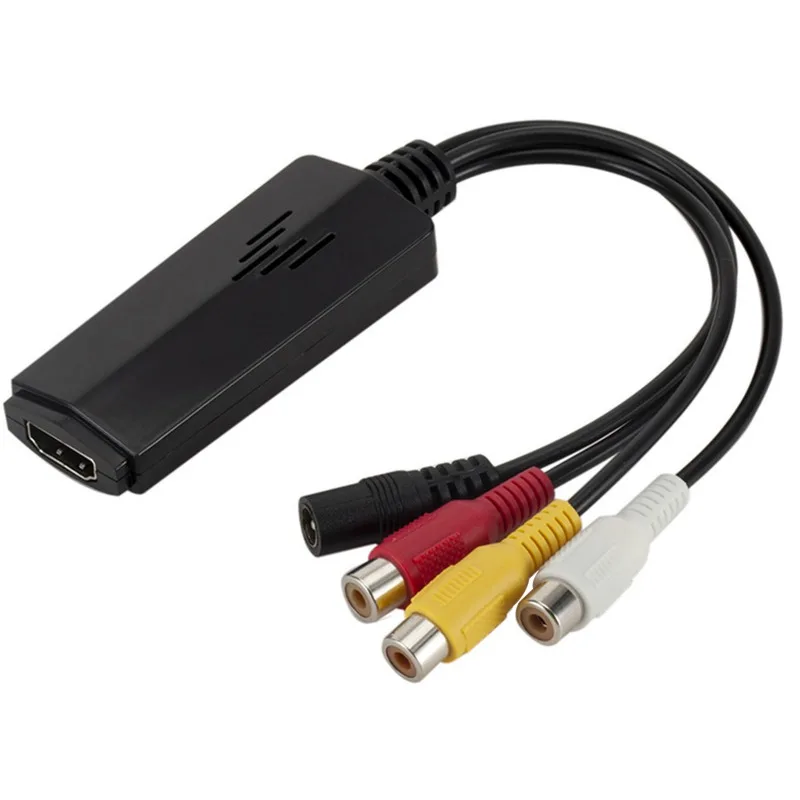 Адаптер HDMI/av на 3 RCA. 1080p HDTV HDMI to av RCA Conversion Cable male to 3rca av Composite female Cord. Av Cable Converter CVBS Adapter. HDMI to av/RCA CVBS Adapter. Переходник av rca