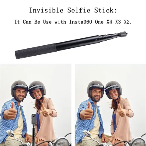 Мотоциклетный кронштейн для Insta360 X5 X4 X3, держатель для крепления на руль, палка для селфи для GoPro 13 12 11, аксессуары для камеры