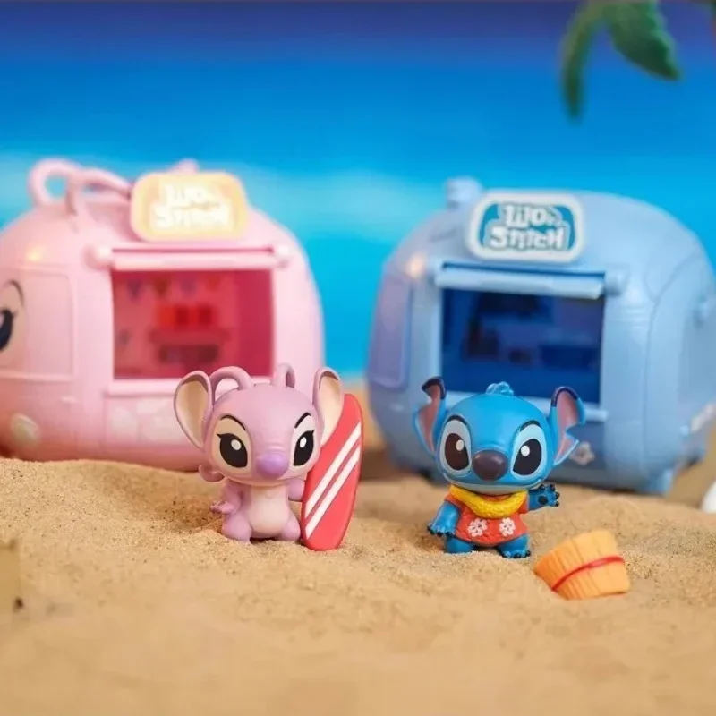 Kawaii 6 шт. новый Дисней Лило и Стич путешествия RV сюрприз слепая коробка