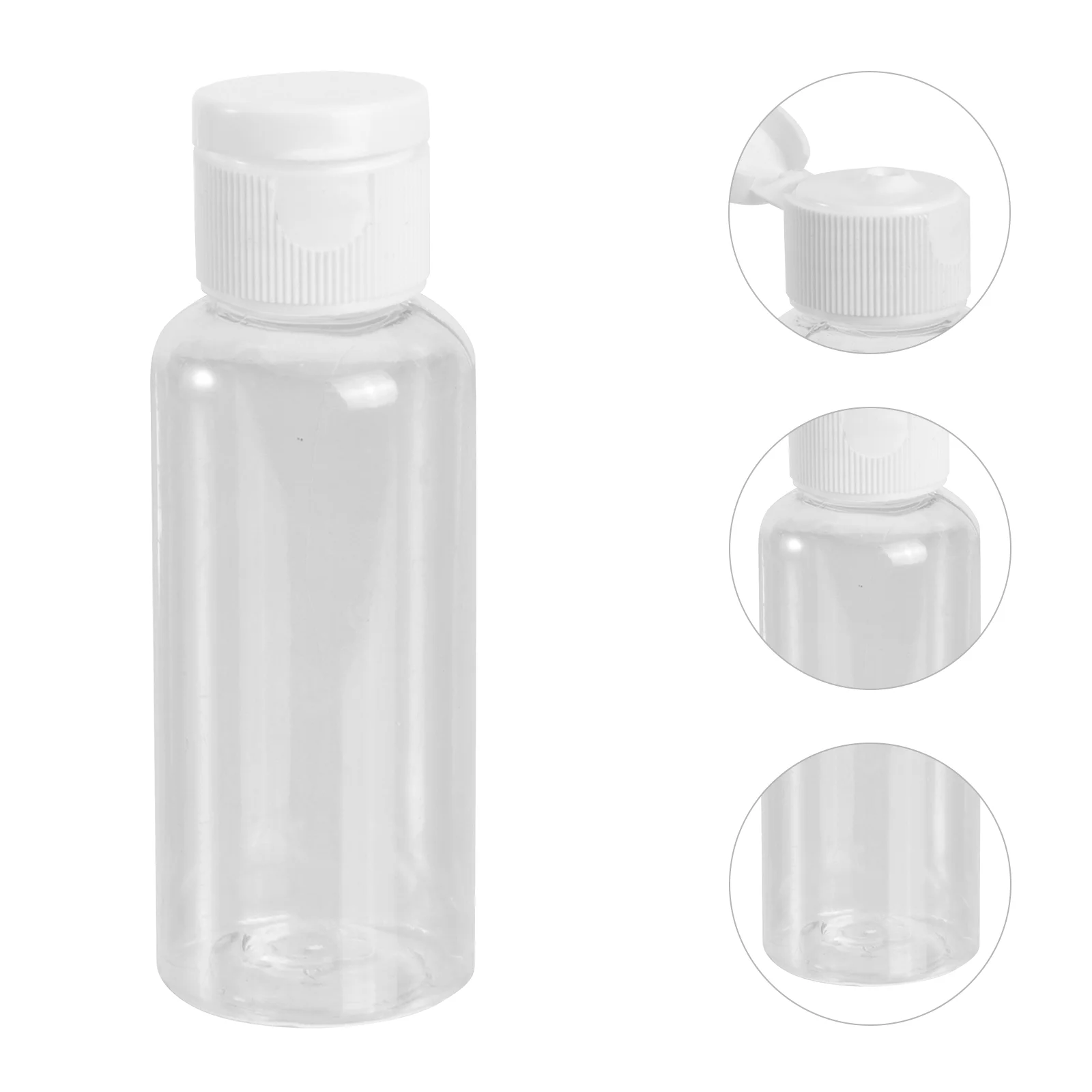 

Bottles Travel Bottle Lotion Clear Container Formakeup Refillable Jars Vial Body Wash Shampooempty Sample Squeeze Liquids