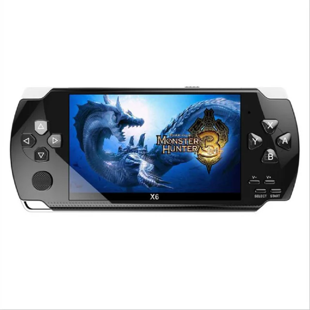 

4.3-inch Screen Game Console For PSP Game Console Handheld Game Players 8G Built-in 10,000 Games Support 8/16/32/64/128 Bit Game