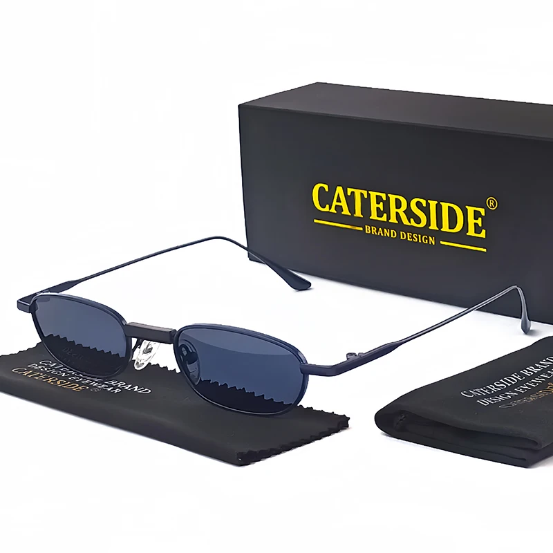 Солнечные очки CATERSIDE мужские компактные поляризационные прямоугольные