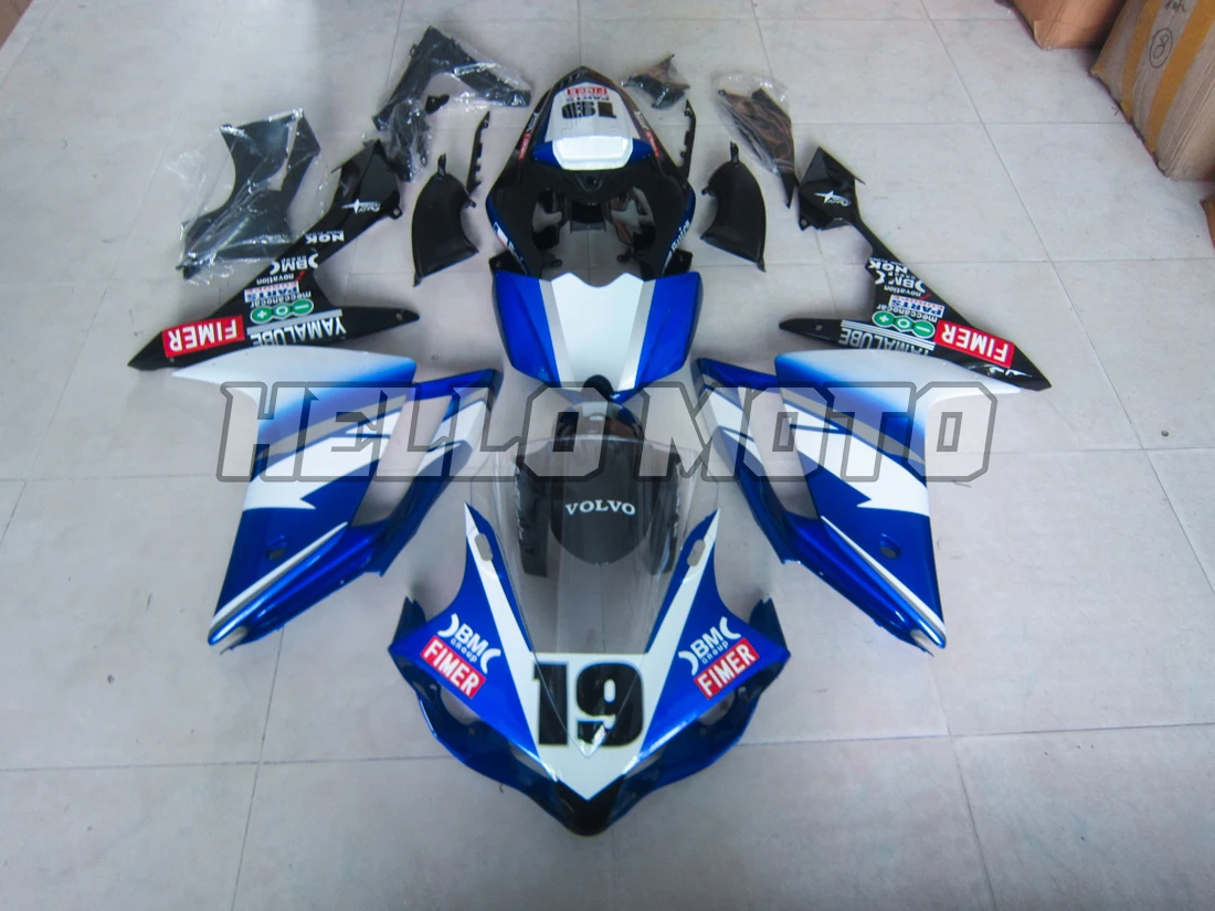 

Suitable for YZF-R1 YZF R1 2007 2008 Motorcycle Shell Fairing Spoiler Bodywork Set ABS Injection Molding RN19