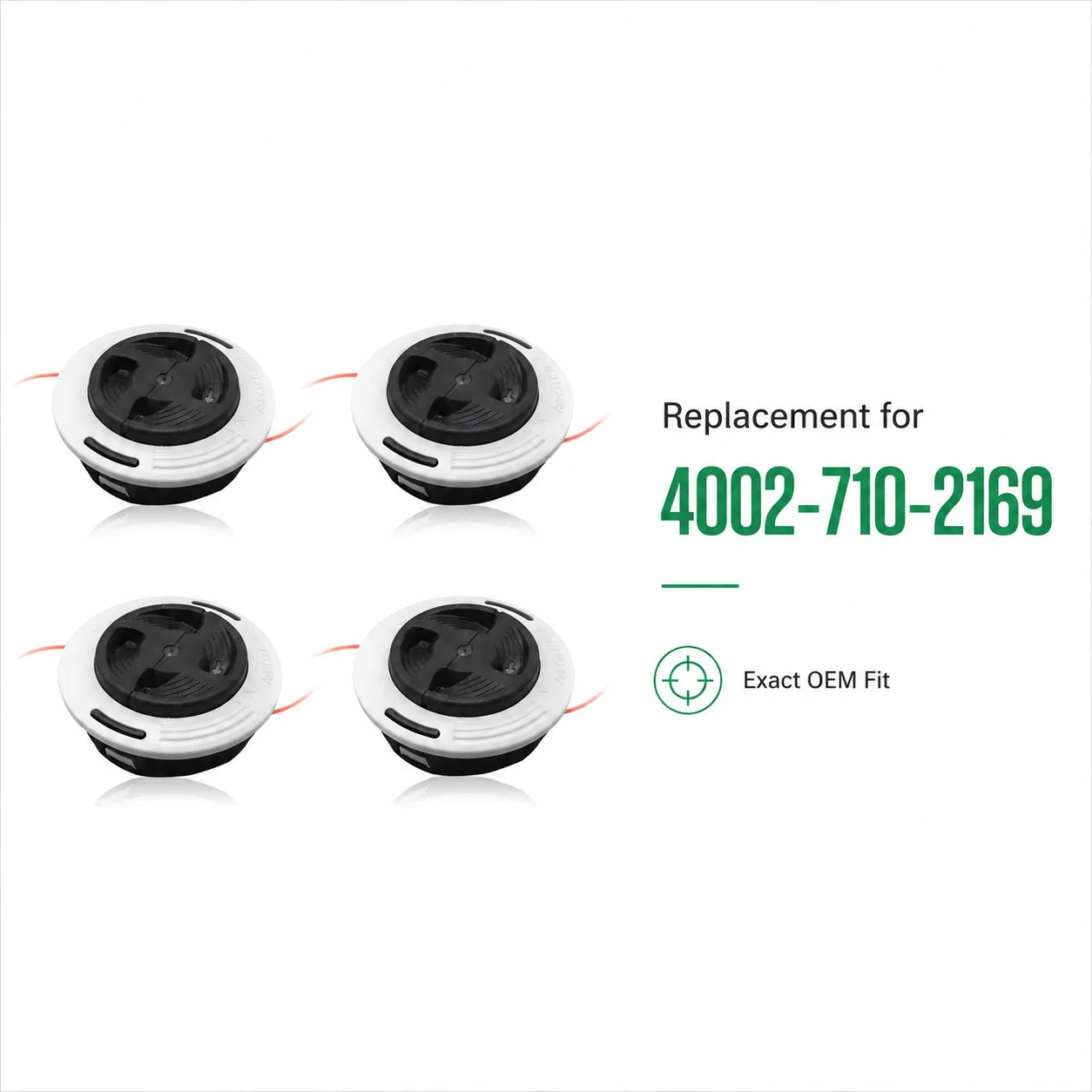 Фото Головка триммера C26-2 для Stihl FS70R FS87 FS89 FS90R/91R/94R FS100RX FS111 FS120 FS130 FS240 FR130, 4 шт., замена 4002-710-2169 №4
