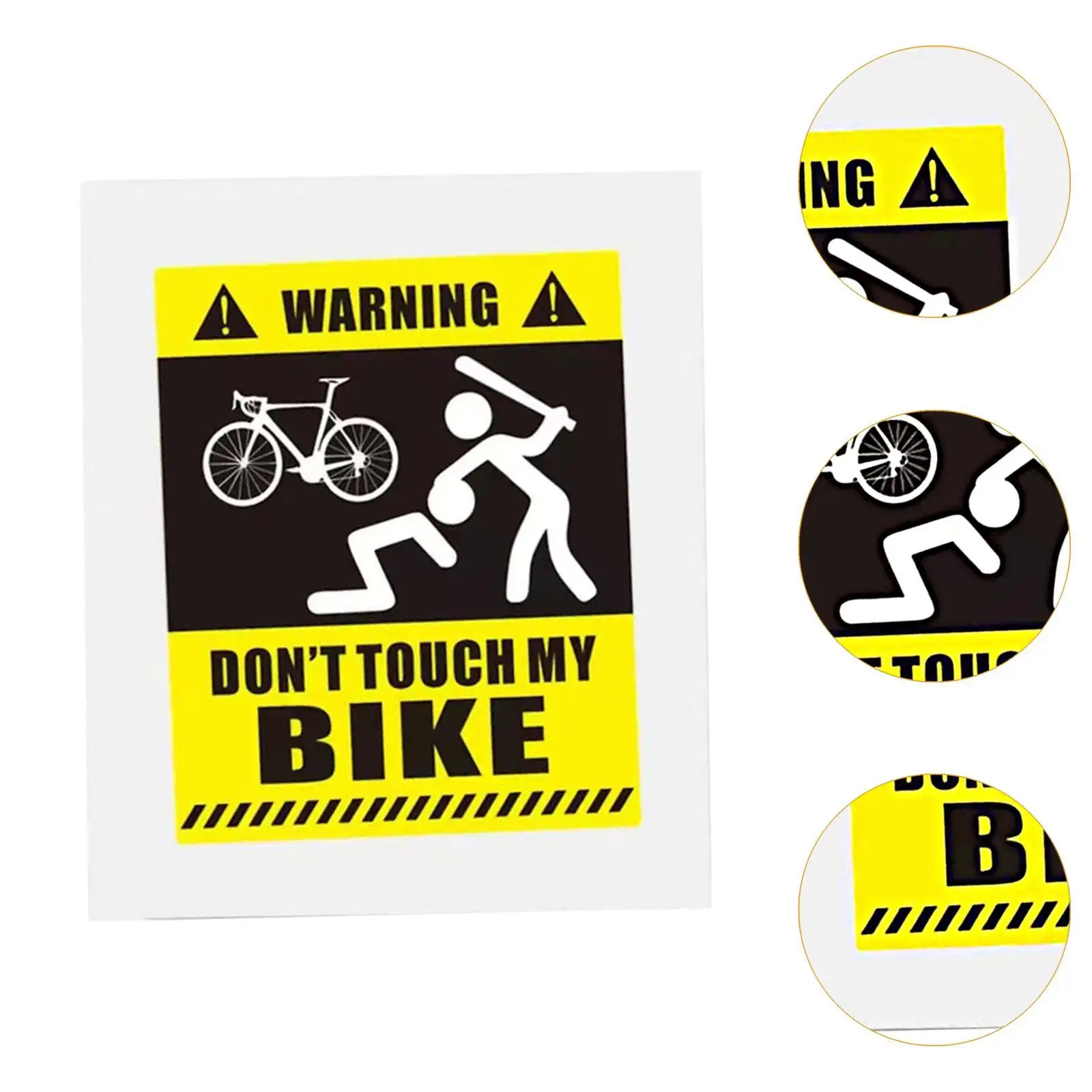 Наклейка на велосипед декоративная Съемная наклейка Светоотражающая дорожный и