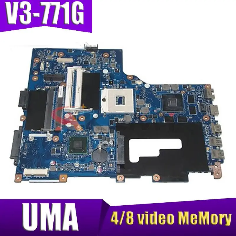 

For Acer Aspire V3-771 V3-771G Laptop motherboard mainboard VA70/VG70 E1-771 motherboard 69N0VM11A01 PGA989 DDR3