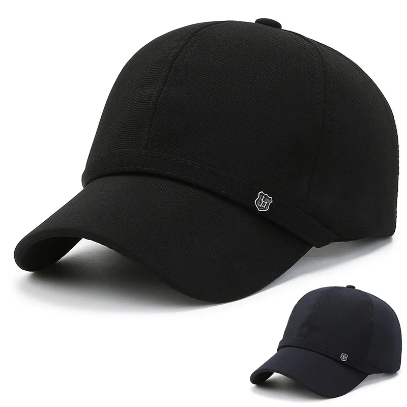 

Spring Summer Luxury Brand Baseball Cap For Men Outdoor Sports Solid Fashion Sunhat Kpop Gorras Hombre Black Adjustable Snapback