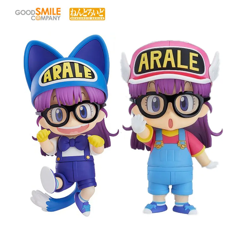 

Stock Original GOOD SMILE GSC NENDOROID 1009 Arale Norimaki 900 Arale Norimaki Cat Ears Ver Gacchan Anime Figure Model Toys Doll