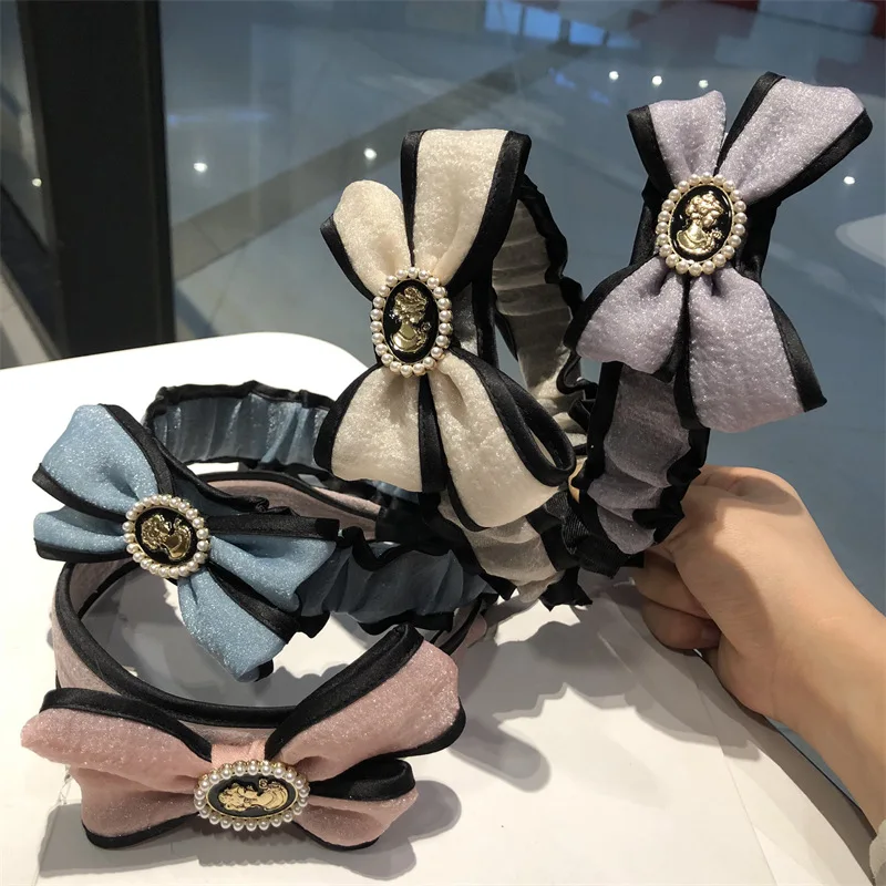 

Four-color Hair Accessories Women's Bulk Korean Butterfly Hair Band Women's Strength