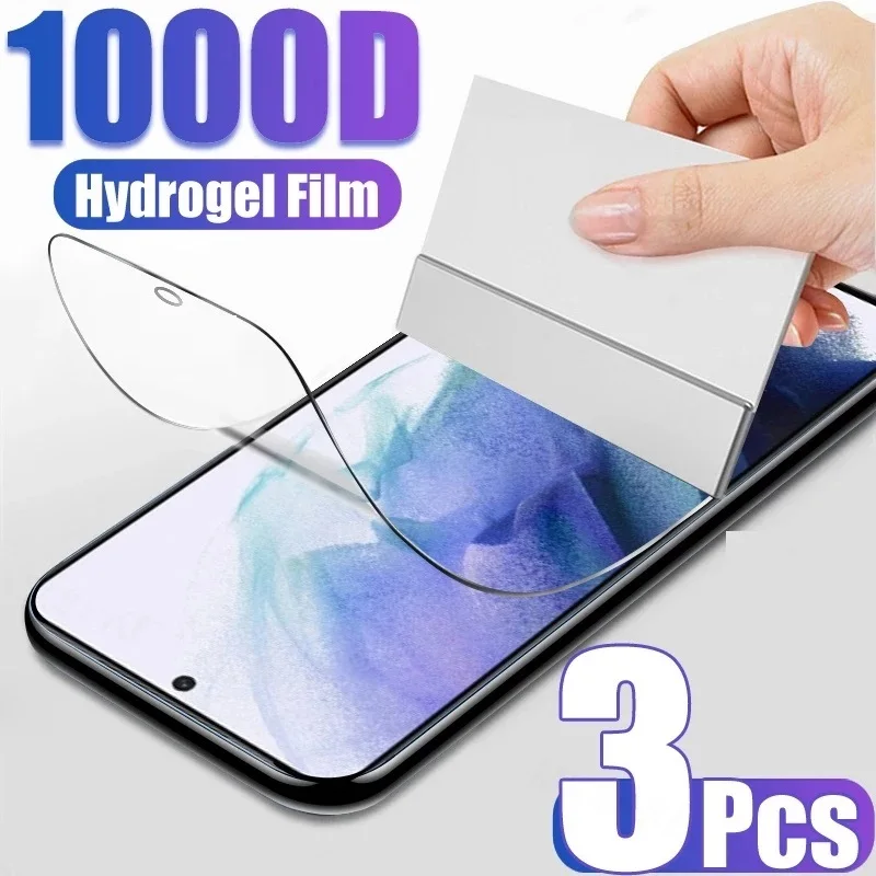 

3PCS Hydrogel Film for Samsung A52 A32 A72 A12 A22 A52S 5G Screen Protector on Samsung A51 A71 A21S A31 A41 A42 A13 A23 A53 A73