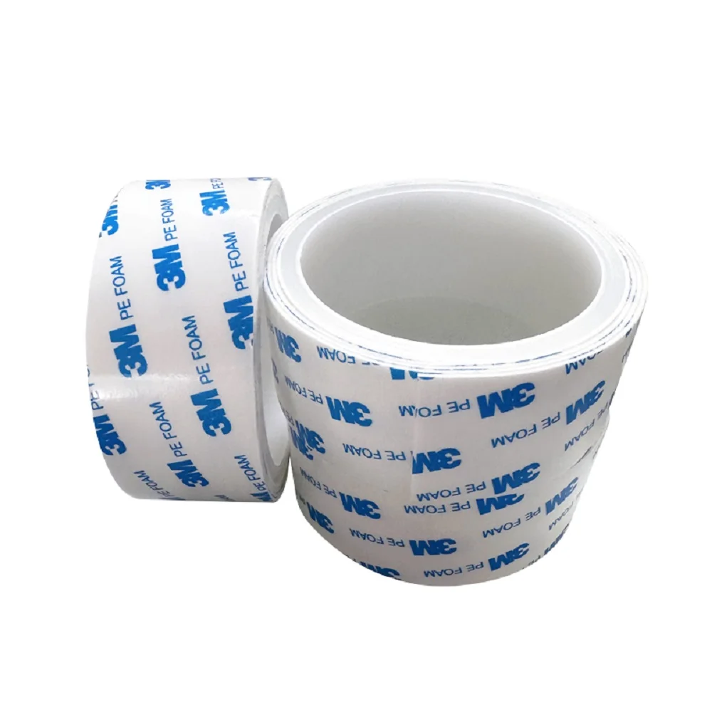 

3М 1600T двусторонний клейкий скотч белый 50 мм х 1 м