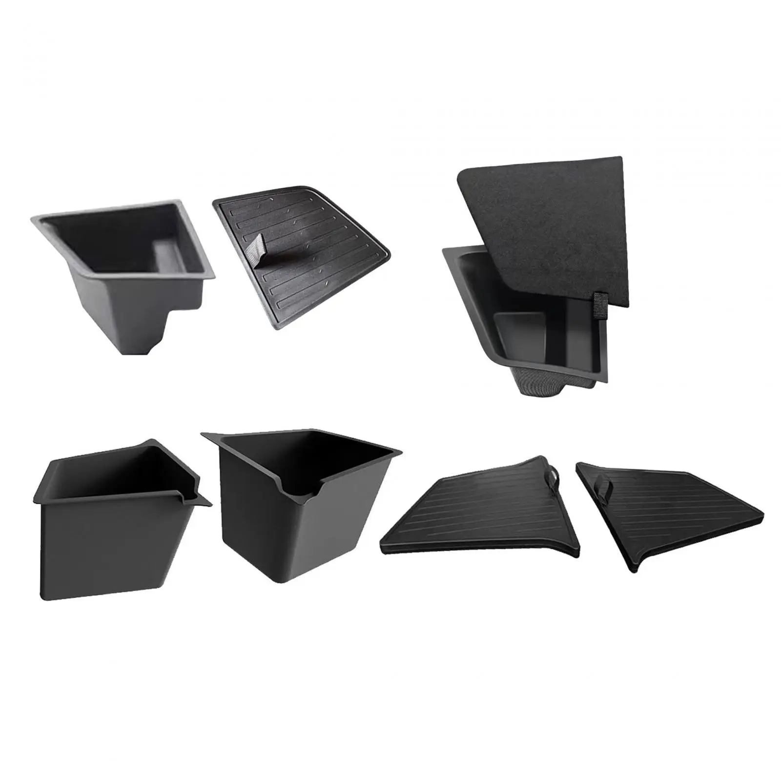 

Органайзер в задний багажник коробка для хранения с крышкой, боковой контейнер для хранения, легко