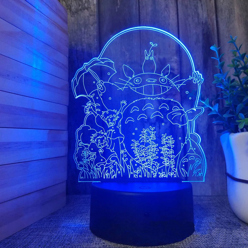 Светодиодный ночной светильник в виде тоторо ассортименте