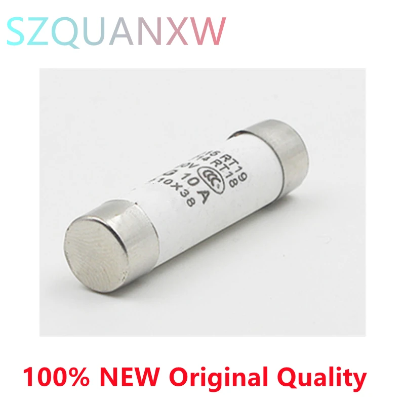 10 шт., керамический предохранитель 10 х38 мм, 250 В, 1 А, 2 А, 4 а, 6 А, 8 А, 10 А, 16 А, 20 А, 25 А, 32 А, RO15, RT18, RT14 10 шт., керамический предохранитель 10 х38 мм, 250 В, 1 А, 2 А, 4 а, 6 А, 8 А, 10 А, 16 А, 20 А, 25 А, 32 А, RO15, RT18, RT14