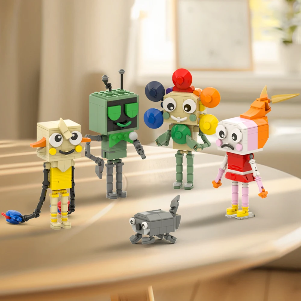 Набор для сборки BuildMOC Dandy World с дондфелем торговлею хорошей галькой моделью