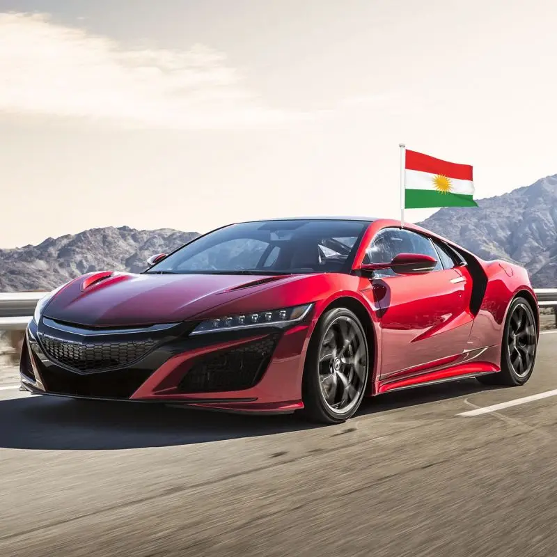 12x18 дюймов флаг Курдистана 30x45 см автомобильные флаги