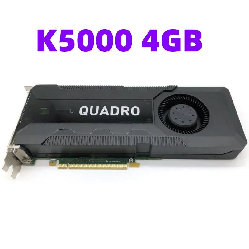 

Original Quadro K5000 4GB Professional Graphics Card for 3D Graphics Design UG Modeling Rendering Video Clip