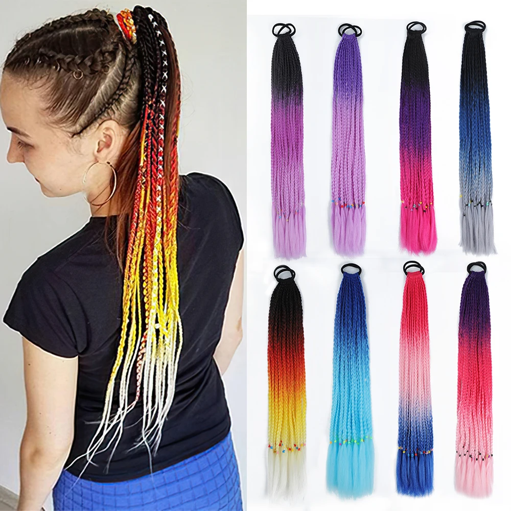 

Искусственные волосы xinrun, плетеные, с резиновыми вставками