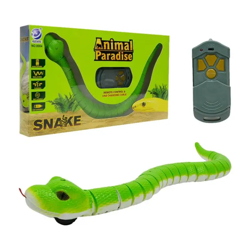 

Remote Control Snakes Realistic Electronic Snake Toy For Kids Flexible And Toy Snakes For Kids Fun And Scary Realistic