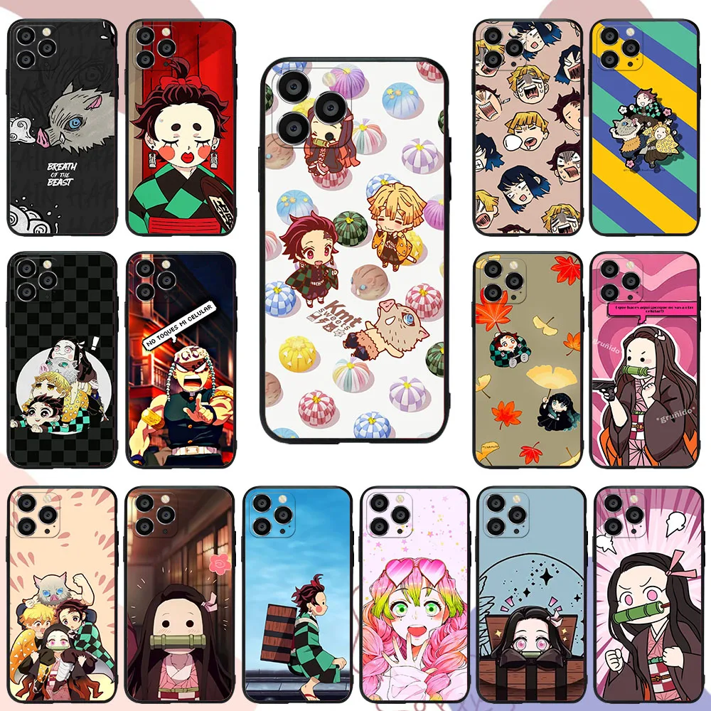 UR-27 Забавный силиконовый чехол Убийца демонов для Samsung A7 A8 A9 M31 A02S A03S J8 Prime Note 8 9 10 20