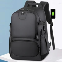 multifunctional large capacity luminous reflective waterproof expansion backpack usb charging business student computer backpack