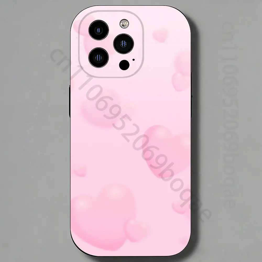 Фото Чехол Sweetie Lip Mark Slim Back для iPhone 17, 16, 15, 14, 13, 12, 11 Pro, Max, Plus, X, XS, XR, SE, Mini, защитный чехол №3