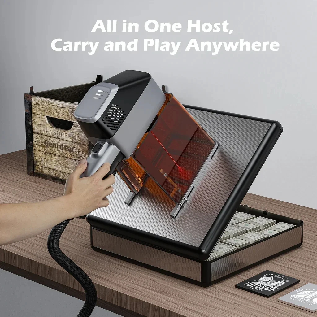 WAINLUX Z6 Настроить продукцию оптом 20 Вт двухлазерный гравер настольный ручной