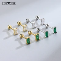 sipengjel 316 stainless steel tragus piercing stud earrings for women ear studs cartilage earrings girls jewelry gift