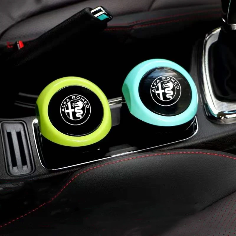 

1Pcs New Car Trash Can Auto Organizer Storage Bag Car Garbage Bin For Alfa Romeo 147 159 156 Giulietta Giulia Mito Spider Alpha