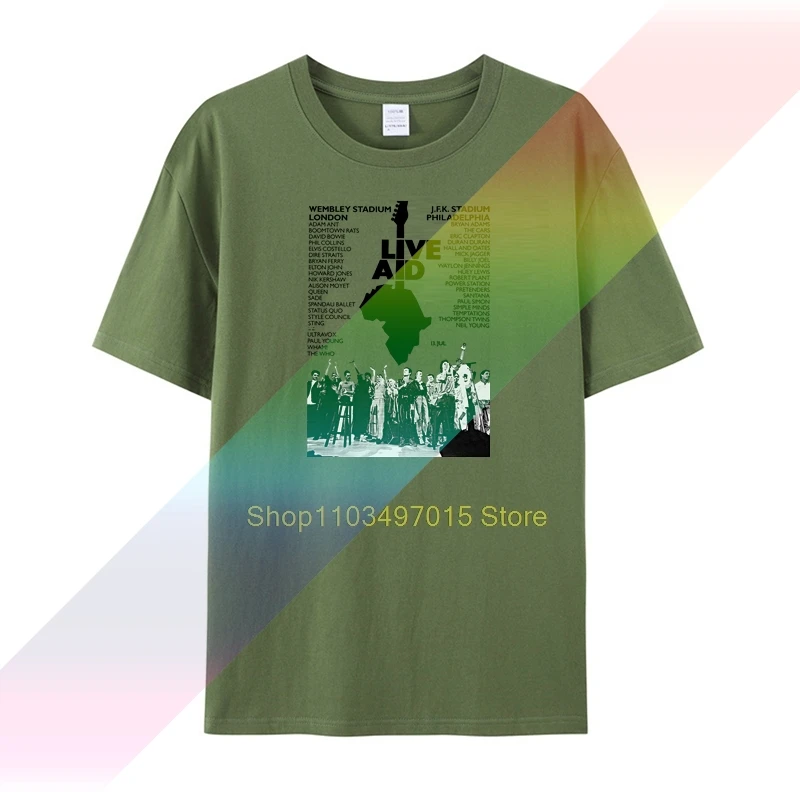 Богемная футболка Дэвида рапсоди Боуи с Фредди Меркьюри для живой помощи Мужская