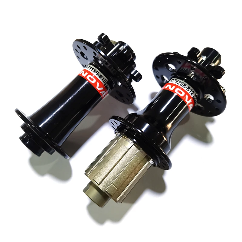Втулки для дискового тормоза Novatec D791SB-B15 D792SB-B12 BOOST MTB J-bend, 28 отверстий, 32 отверстия, совместимые с кассетами HG 8-11s XD XX1, передняя ось 15×110 мм, задняя ось 12×148 мм.
