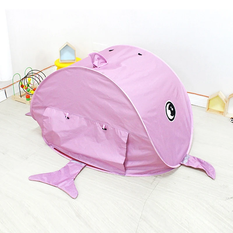Детская Пляжная палатка водонепроницаемый тент от солнца защита УФ излучения