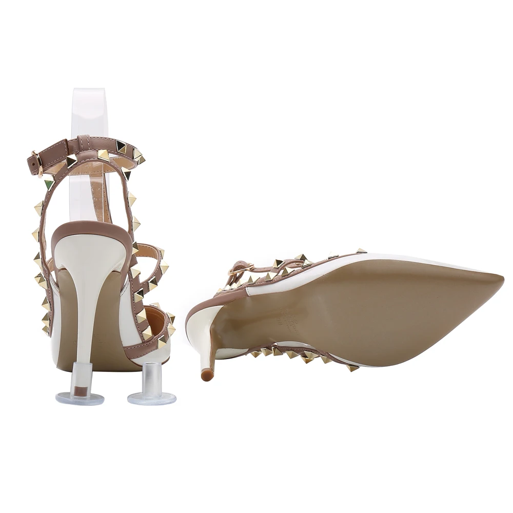 60 Pairs/Lot Eco-friendly PVC Stiletto Heel Stopper Antislip High Heeler Protector Dancing Cover For Bridal Wedding Party Favor