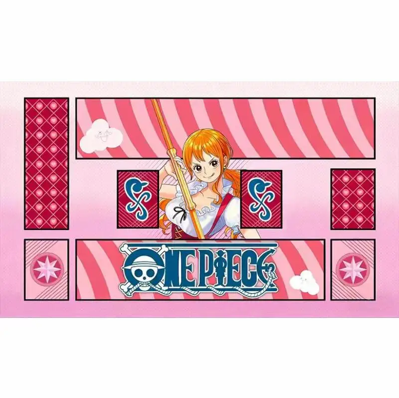 Фото Игровой коврик для карт 60*35*0.2см по аниме One Piece OPCG, новая серия: Перона, Ямато, Нами, Ута, Боа Хэнкок, Лоу. Коллекционные подарки и игрушки. №5