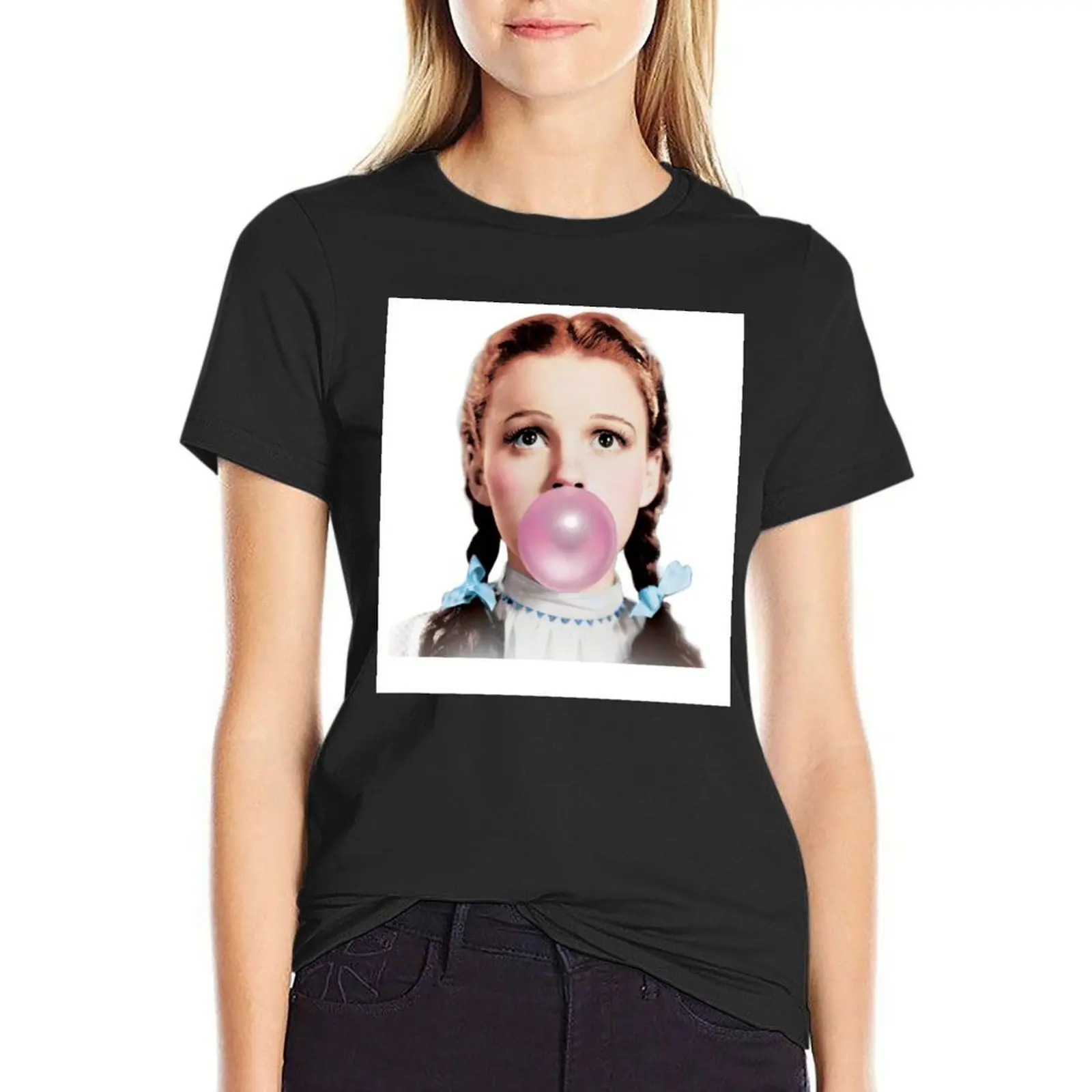 Футболка с надписью Blow Pop Dorthy милые топы винтажная одежда рубашки для тренировок