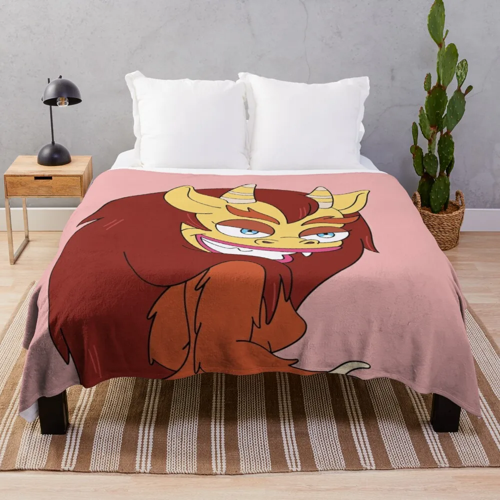 

Big Mouth Connie Throw Blanket loose blanket