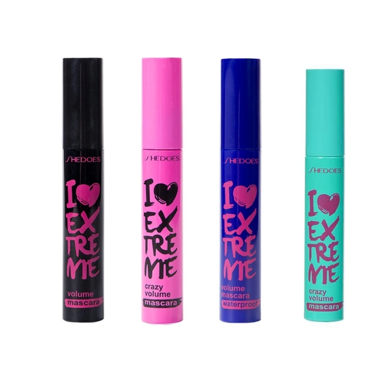 

Натуральная Водостойкая тушь для ресниц с защитой от размазывания, тушь для ресниц с длинными завитками, удлиняющая и объёмная тушь для ресниц, без размазывания, Прямая поставка