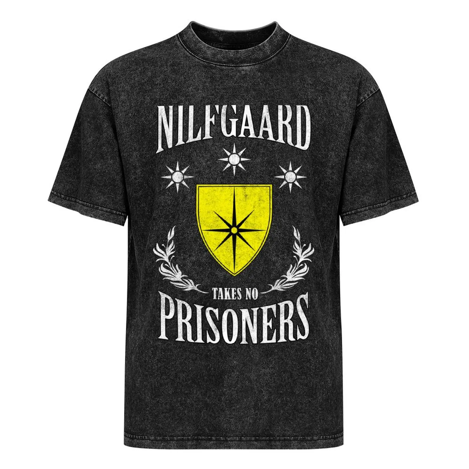 Футболка Nilfgaard takes no prisoners эстетичная одежда в стиле хиппи футболки для мужчин