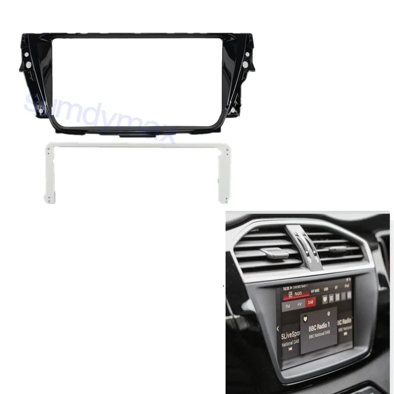 9-дюймовая 2-диночная автомобильная панель для MG GS MGGS 2015 2016 комплект крепления на