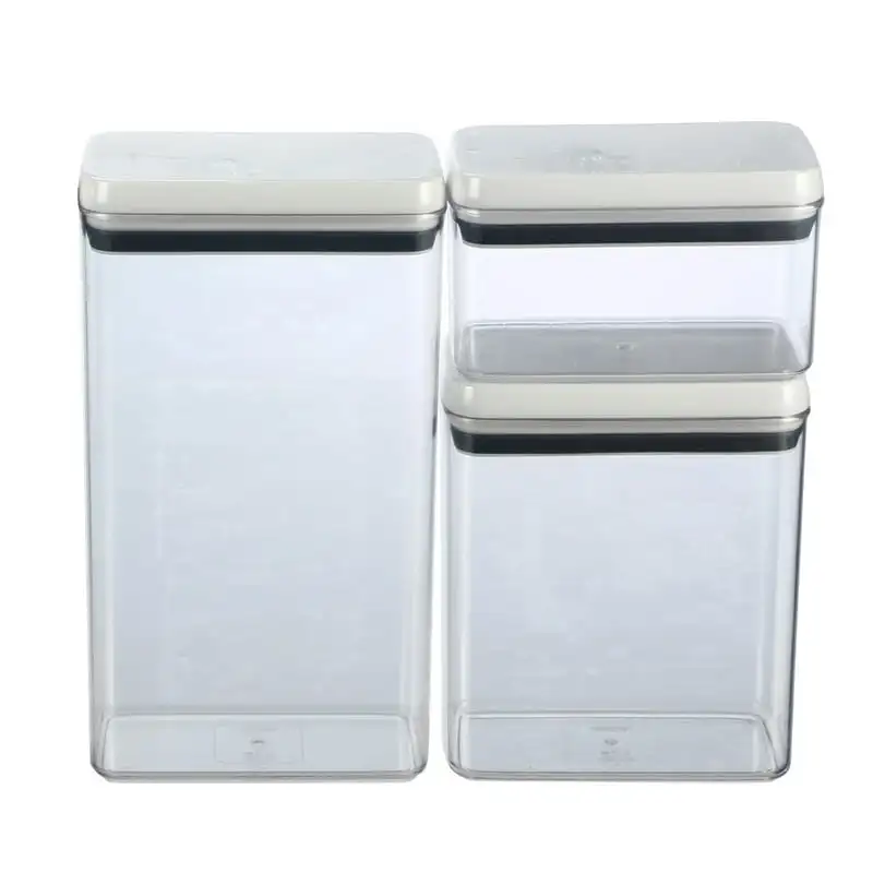 

Pack of 3 - Flip-Tite Rectangular Food Storage Container Set Bolsa térmica almuerzo Japanese lunch box Stainless steel bento bo