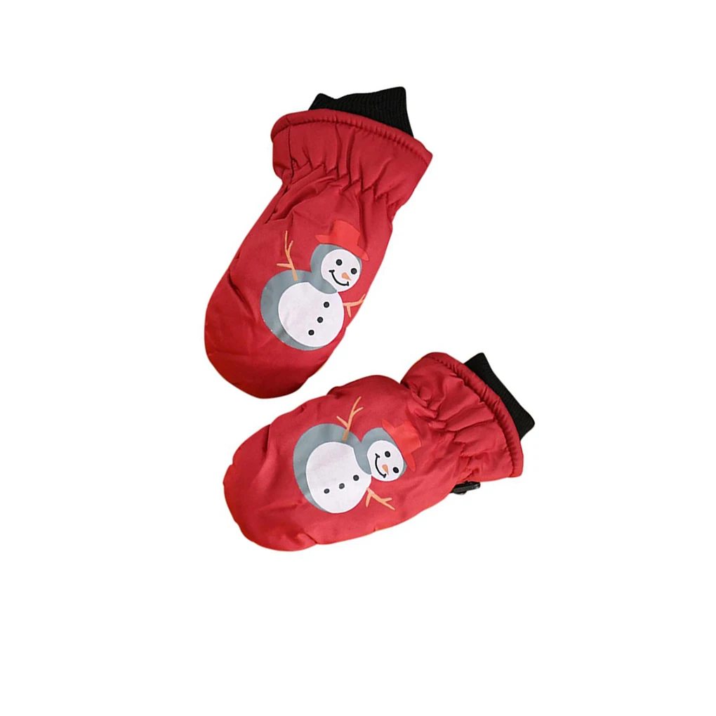 

Детские лыжные перчатки теплые детские зимние варежки с пальцами ветрозащитные водонепроницаемые грелки для рук спортивные подарки для девочек для скалолазания