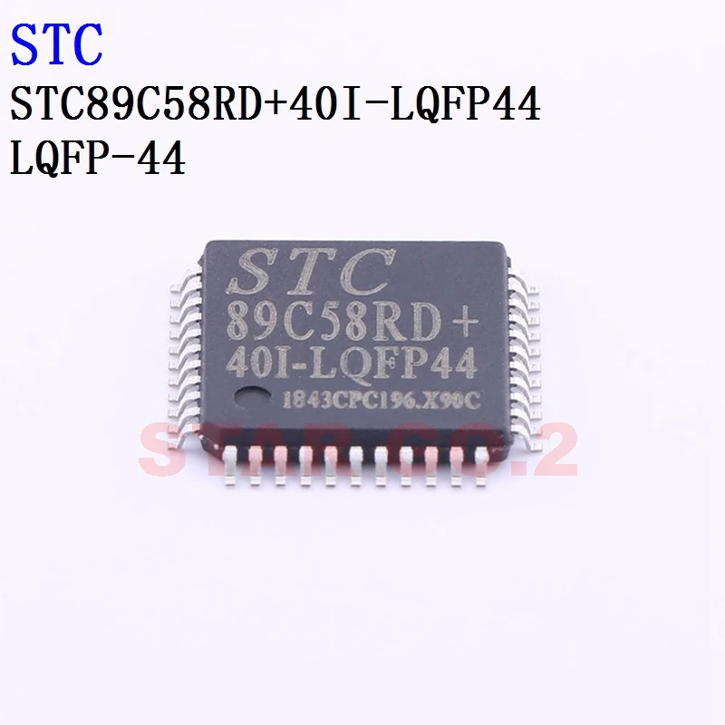 

2PCSx STC89C58RD+40I-LQFP44 PDIP40 STC Microcontroller