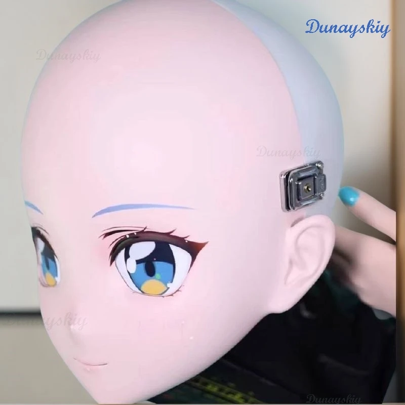 Кигуруми женская маска для лица аниме игра косплей голова база череп полный комплект шлем косплей DIY аксессуары ролевая игра назад голова ракушка Kig (art.: 3920ce702fba5) - 3920ce702fba5