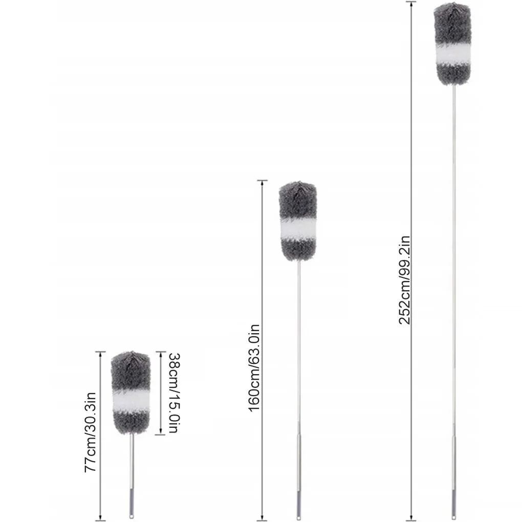 

Выдвижной Пыльник с телескопической ручкой из микрофибры и синели
