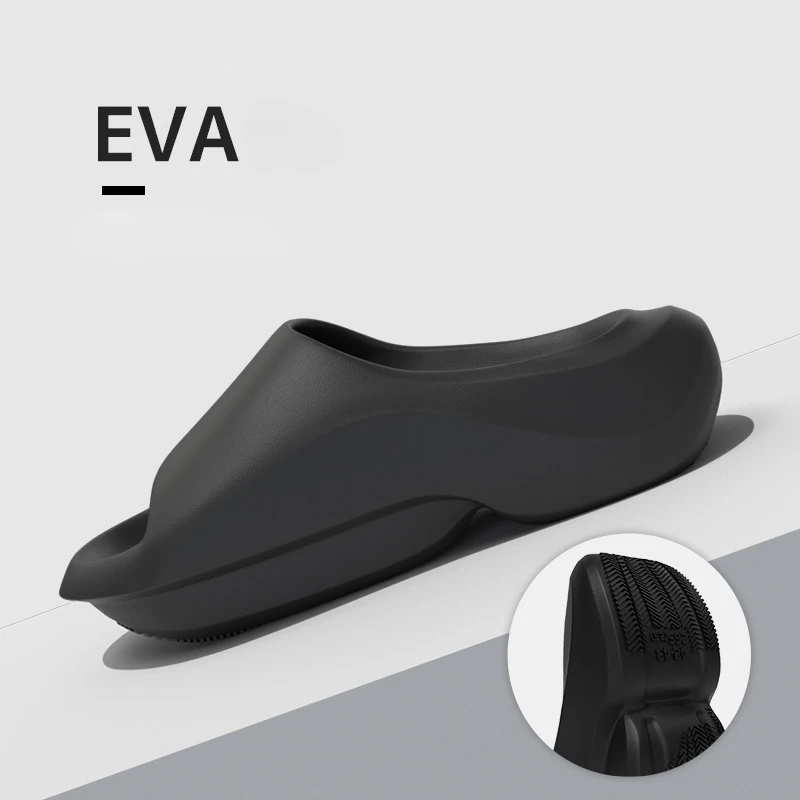 

EVA Men's Slippers High Quality Stylish Flip Flops for Women Beach Sandals Non-slip Thick Platform Male Household Bathroom Shoes